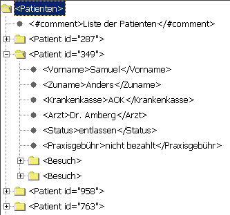 XML-Baum: Vergr��ert