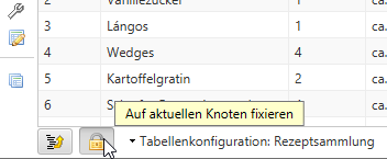 Option Auf Knoten fixieren