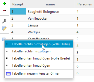 Tabelle in neuem Fenster öffnen